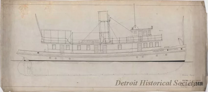 Drawing, Technical - Outboard Profile