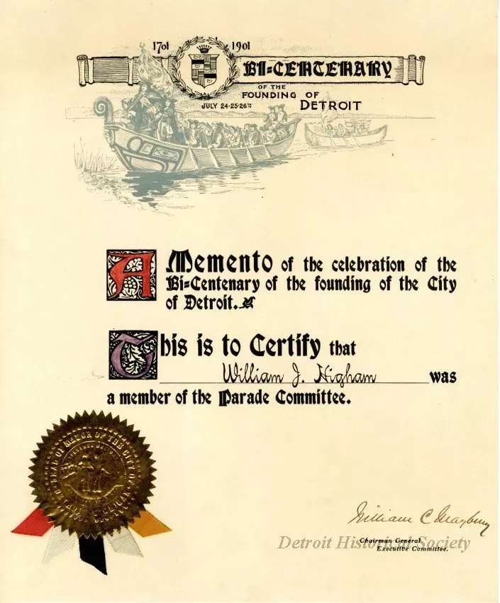 Certificate, Membership