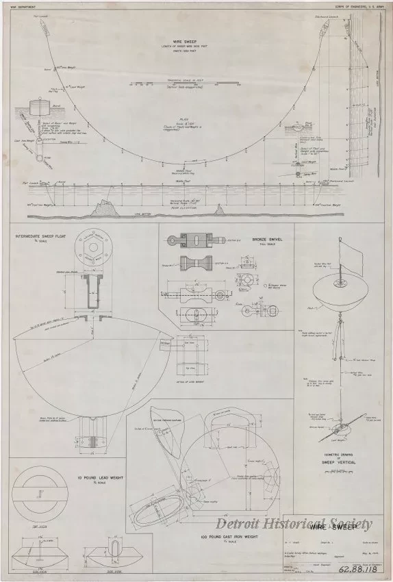 Drawing, Technical - Wire Sweep