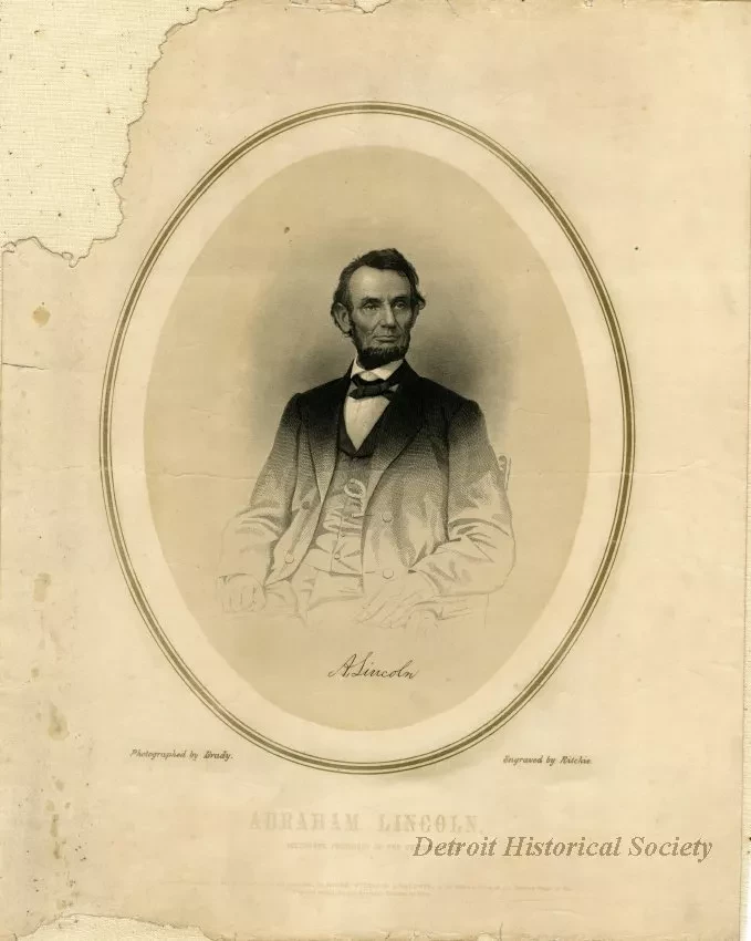 Lithograph - Abraham Lincoln