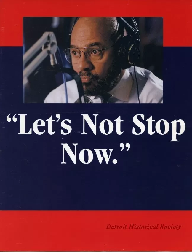 Flyer - "Let's Not Stop Now"