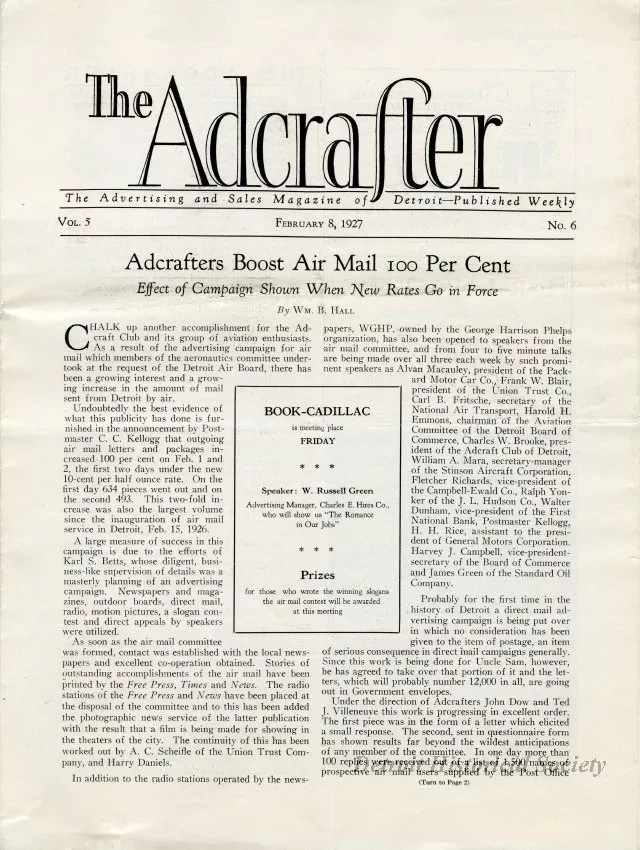 Magazine - The Adcrafter, Vol. 5, No. 6