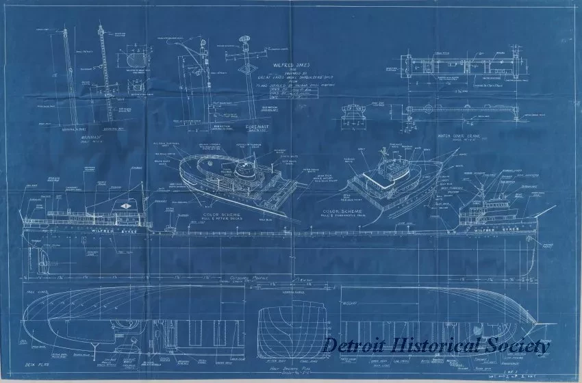 Blueprint - Wilfred Sykes, 1950