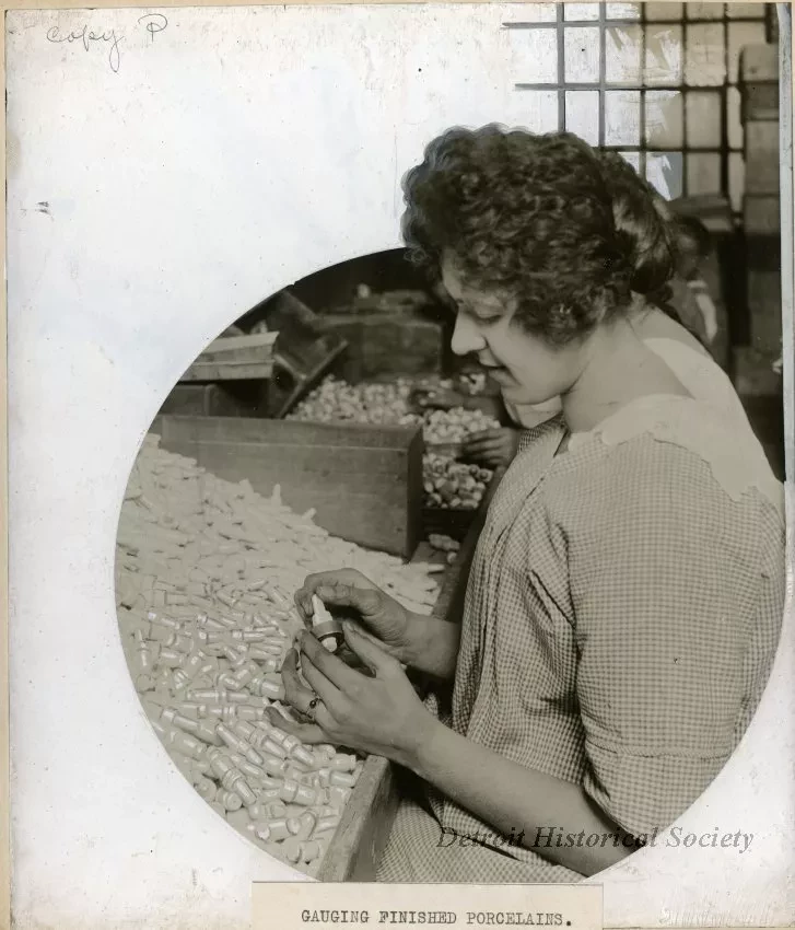 Print, Photographic - Gauging Finished Porcelains