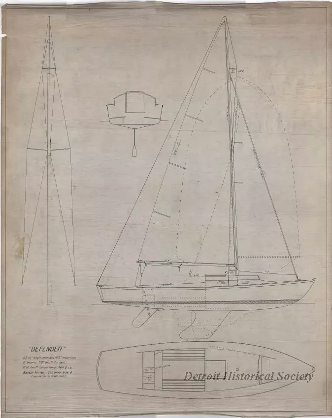 Drawing, Technical - Defender