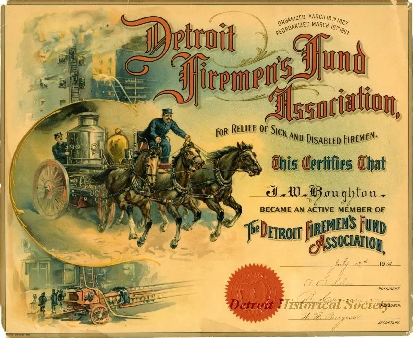 Certificate, Membership