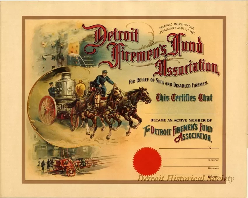 Certificate, Membership