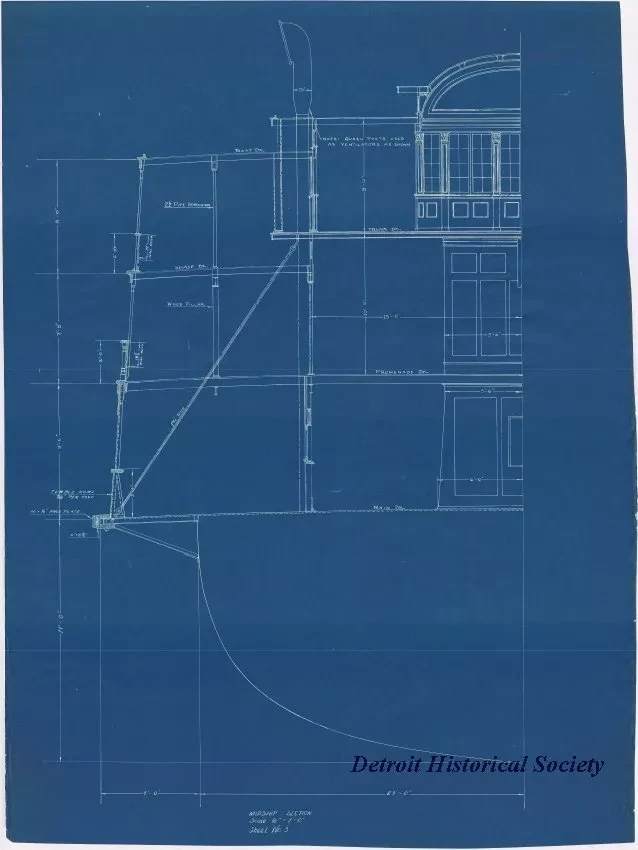 Blueprint - Midship Section
