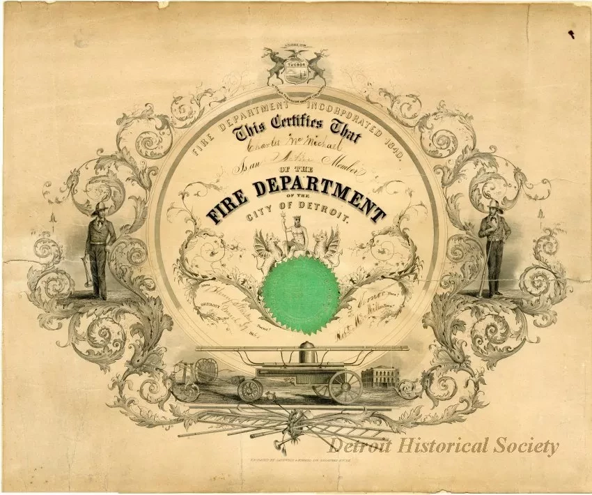 Certificate, Membership