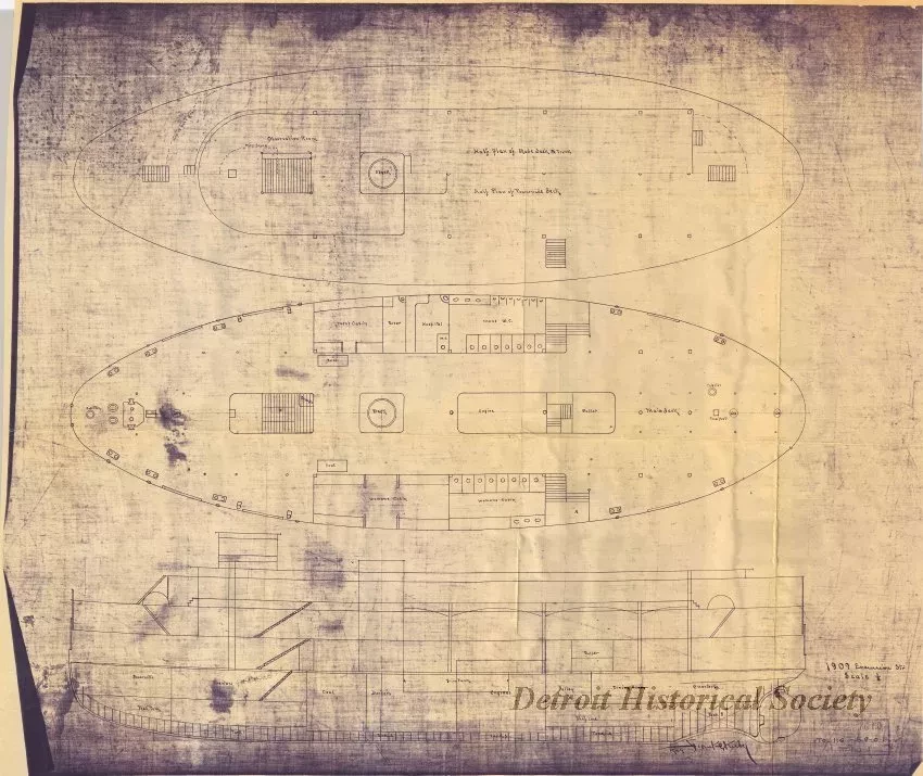Blueprint - 1909 Excursion Str.
