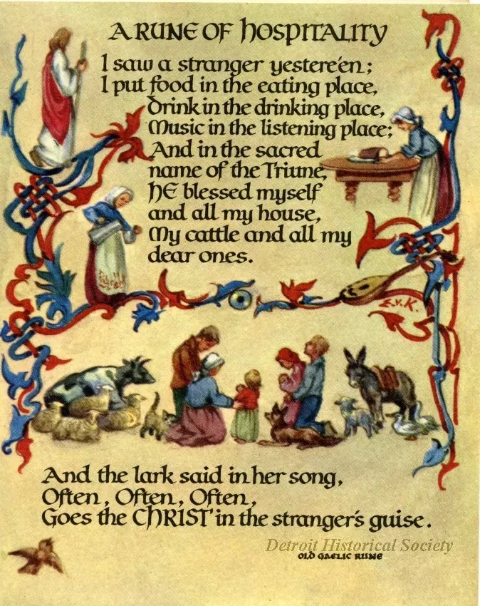 Card, Holiday - Christmas Card from Helen Newberry Joy