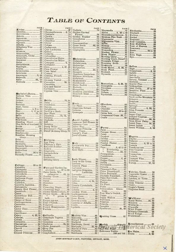 Catalog - Seed Annual 1908