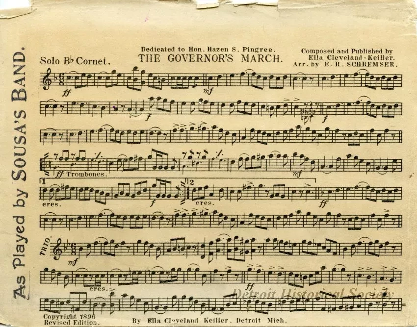 Music, Sheet - The Governor's March