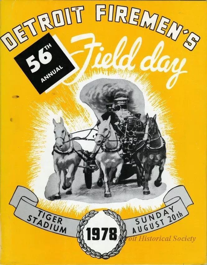 Program - Detroit Firemen's 56th Annual Field Day