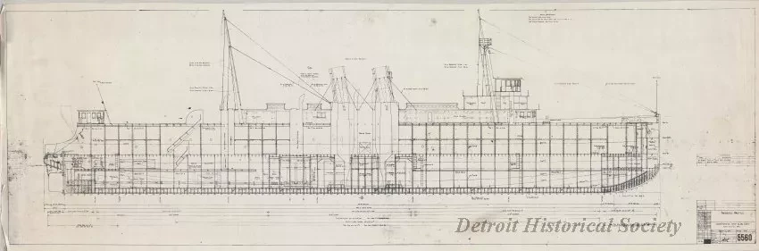 Photocopy - Inboard Profile
[Hull Nos. 226-227]