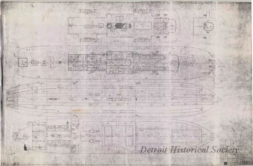 Photocopy - Deck Plans
[Hull Nos. 226-227]