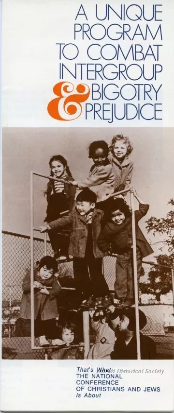 Brochure - A Unique Program to Combat Intergroup Bigotry & Prejudice