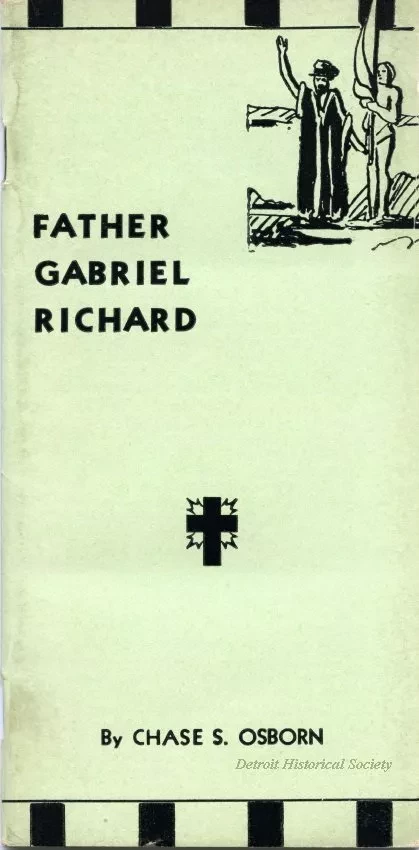 Booklet - Father Gabriel Richard