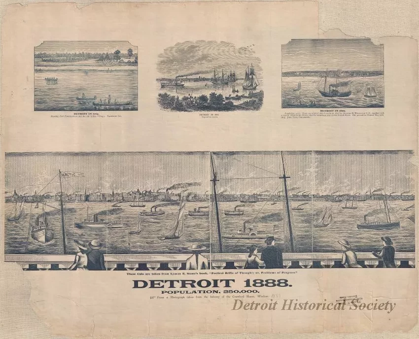 Print - Detroit 1888
