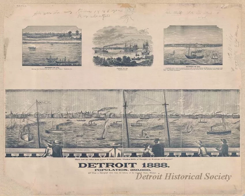 Print - Detroit 1888