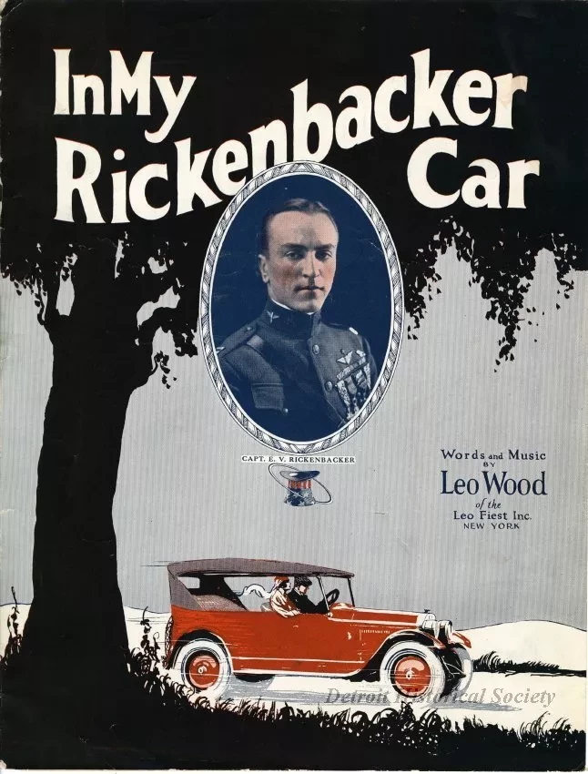 Music, Sheet - In My Rickenbacker Car (Cracker Jacker Rickenbacker)