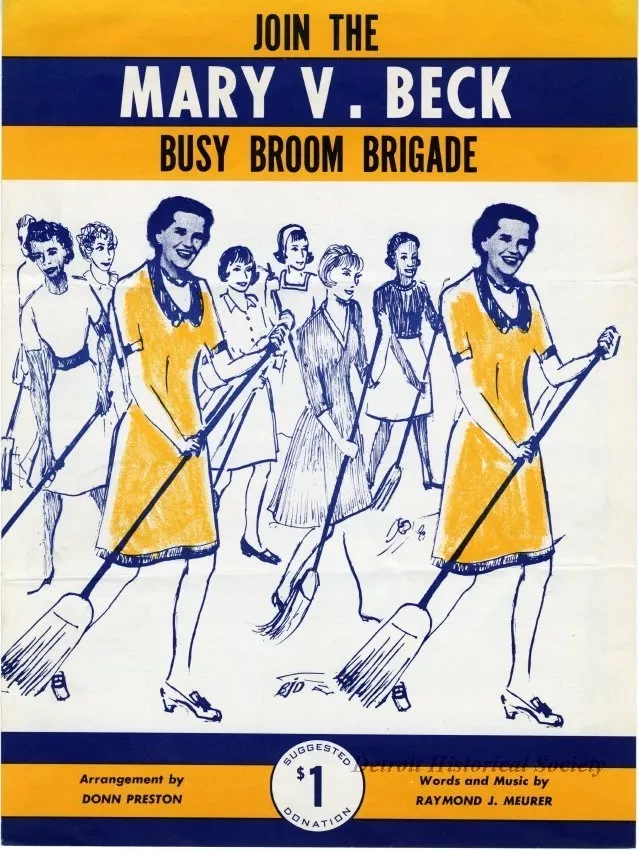 Music, Sheet - Join the Mary V. Beck Busy Broom Brigade