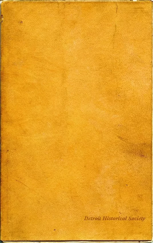 Booklet - Articles of A Treaty Made and Concluded at Saginaw, in the Territory of Michigan, between the United States of America, by their Commissioner, Lewis Cass, and the Chippewa Nation of Indians.