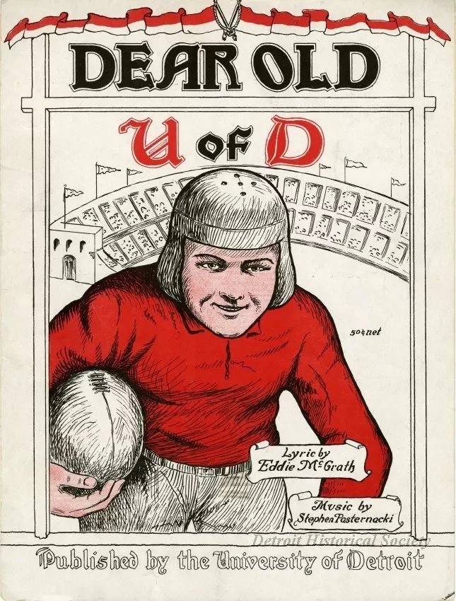 Music, Sheet - Dear Old U of D