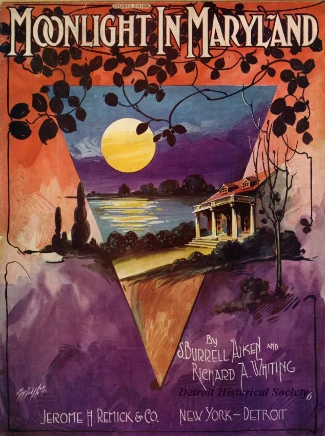 Music, Sheet - Moonlight in Maryland