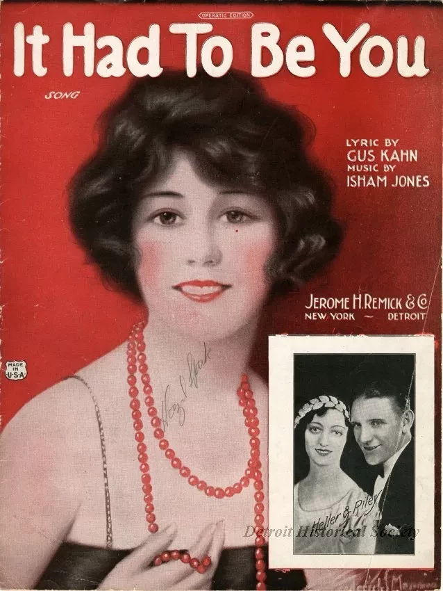 Music, Sheet - It Had to Be You