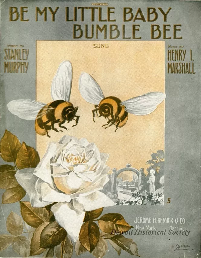 Music, Sheet - Be My Little Baby Bumble Bee