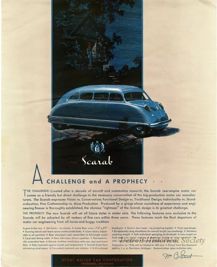 Ad, Magazine - A Challenge and a Prophecy