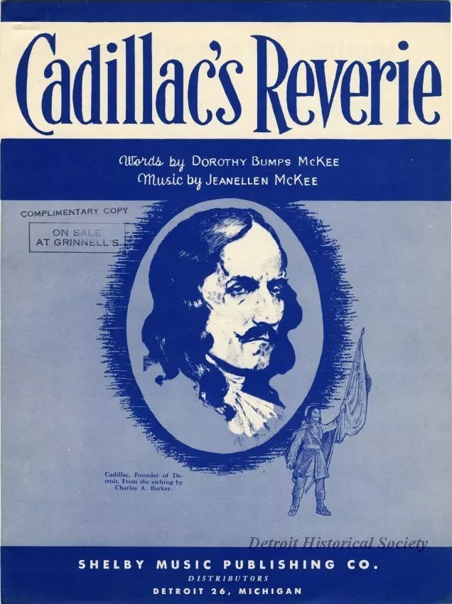 Music, Sheet - Cadillac's Reverie