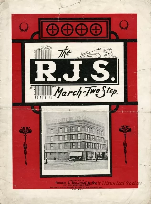 Music, Sheet - The R.J.S. March and Two-Step