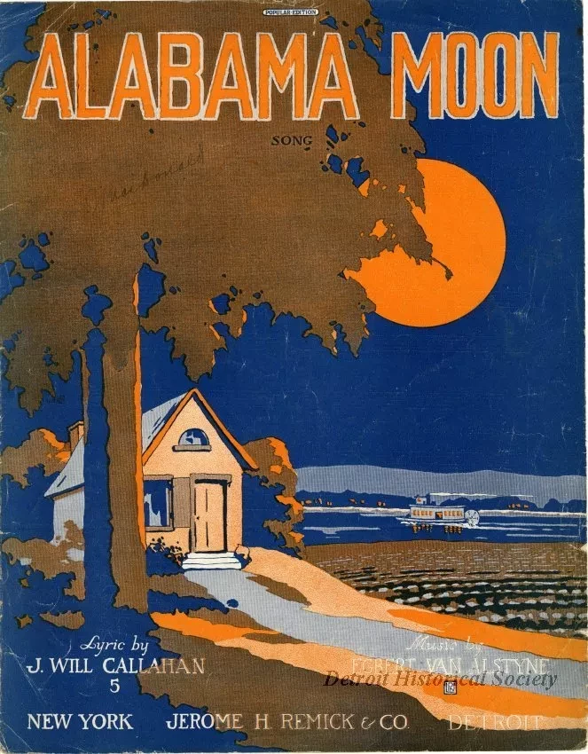Music, Sheet - Alabama Moon