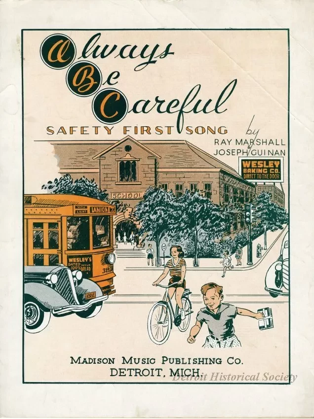 Music, Sheet - Always Be Careful, Safety First Song