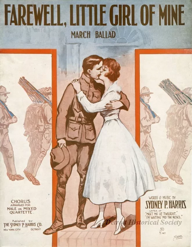 Music, Sheet - Farewell, Little Girl of Mine