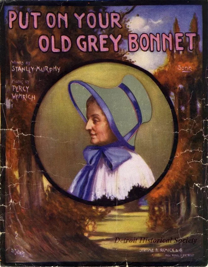 Music, Sheet - Put on Your Old Grey Bonnet