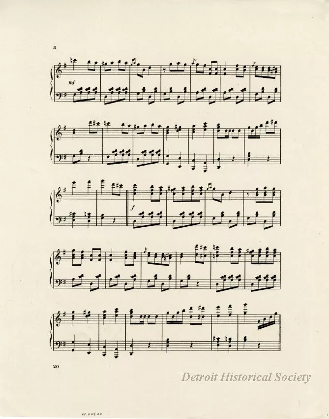 Music, Sheet - General Alger's March