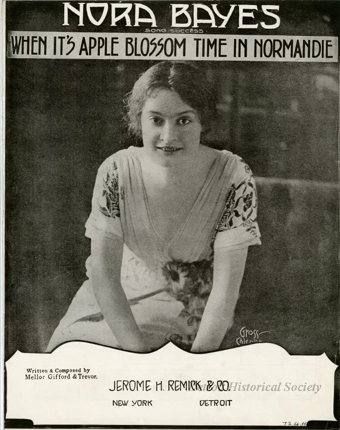 Music, Sheet - When It's Apple Blossom Time in Normandie