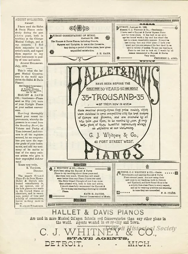 Music, Sheet - C. J. Whitney & Co.'s Grand Exposition March