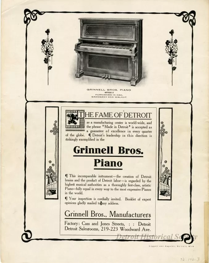 Music, Sheet - La Detroit Waltzes