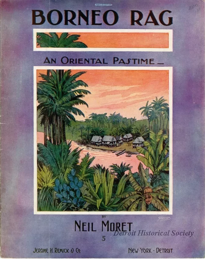 Music, Sheet - Borneo Rag (An Oriental Pastime)
