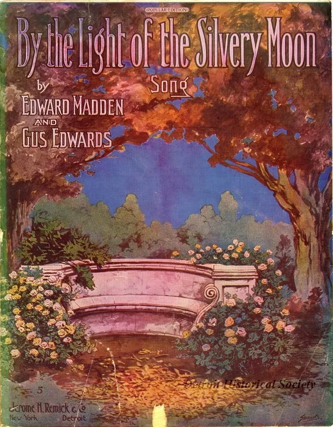 Music, Sheet - By the Light of the Silvery Moon