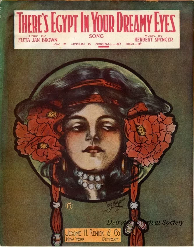 Music, Sheet - There's Egypt in Your Dreamy Eyes