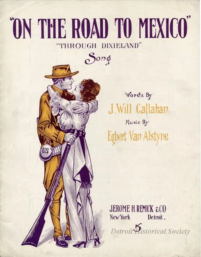 Music, Sheet - On the Road to Mexico (Through Dixieland)