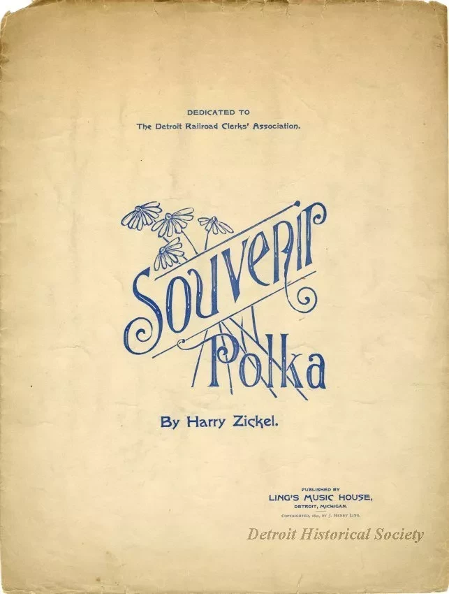 Music, Sheet - Souvenir Polka