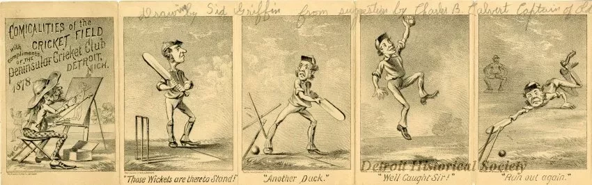 Strip, Comic - Comicalities of the Cricket Field