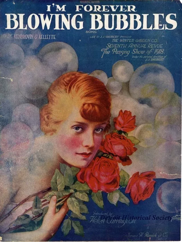 Music, Sheet - I'm Forever Blowing Bubbles