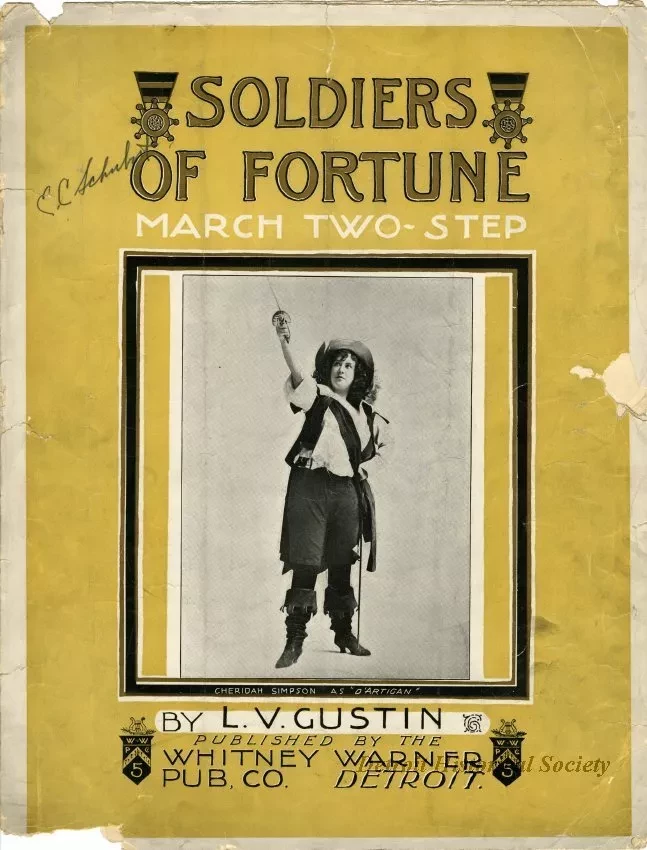 Music, Sheet - Soldiers of Fortune